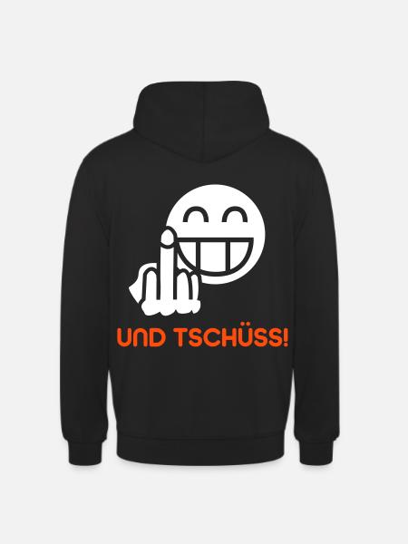 Und tschüss! - Unisex Hoodie - Schwarz