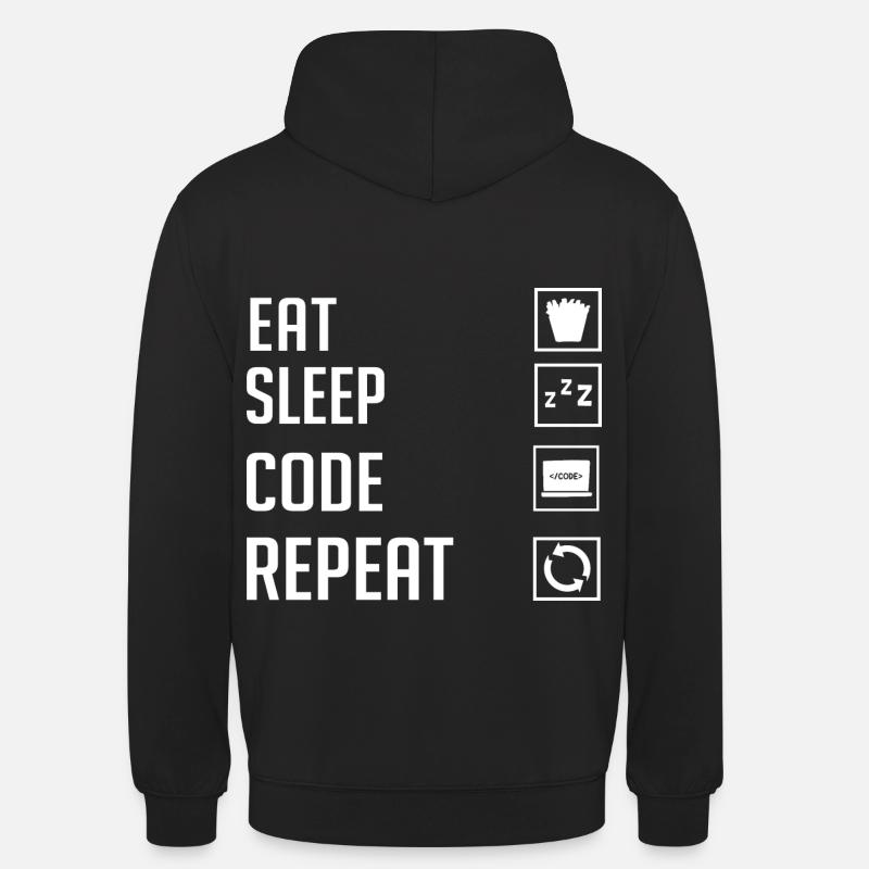 Programmer Programming Computer Developer Pc - Unisex Hoodie - black