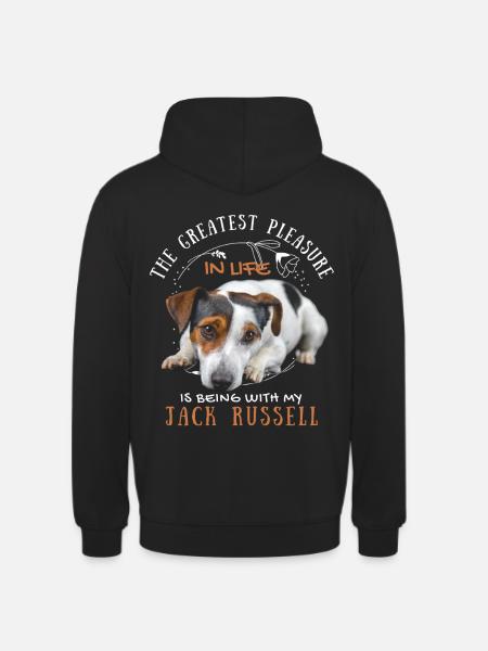 Süßer Jack-Russell-Spruch - Unisex Hoodie - Schwarz
