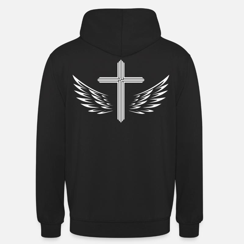 la vérité vous libérera - Sweat-shirt à capuche unisexe - noir