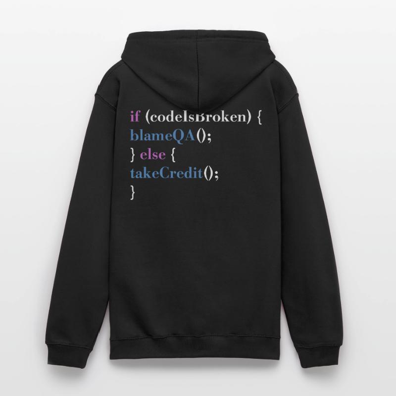 Programmer QA Saying Computer Programming Unisex Hoodie