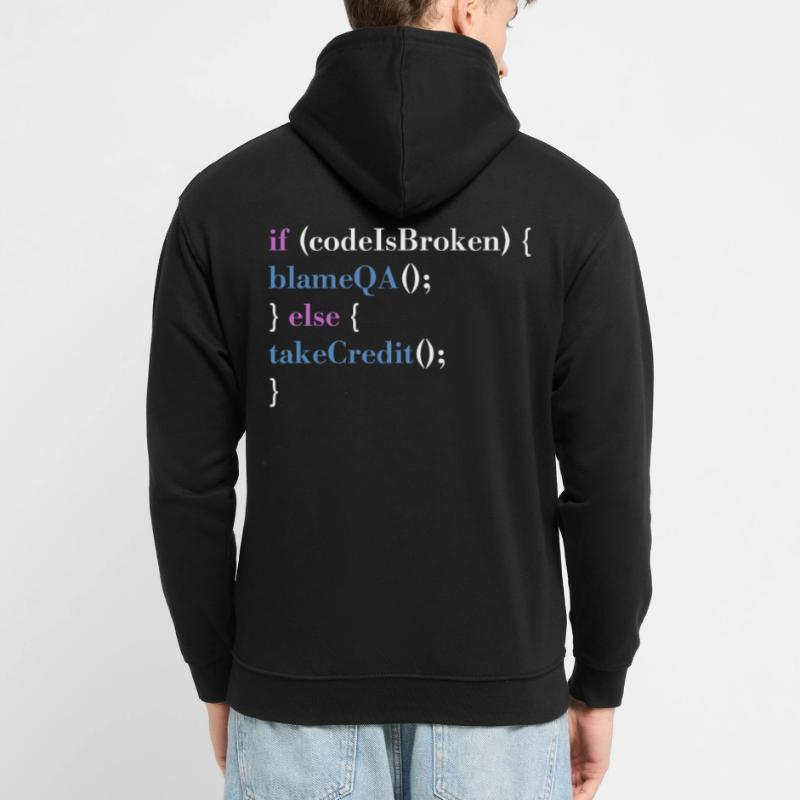 Programmer QA Saying Computer Programming Unisex Hoodie