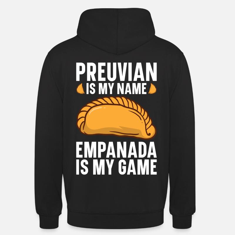 Empanada Dumpling Espagnol Mexicain - Sweat-shirt à capuche unisexe - noir