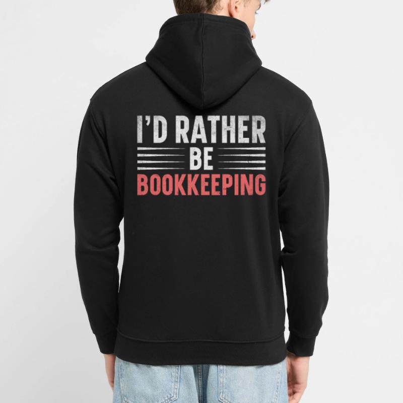 Comptabilité Comptable Financier Profession de comptable Sweat-shirt à capuche unisexe