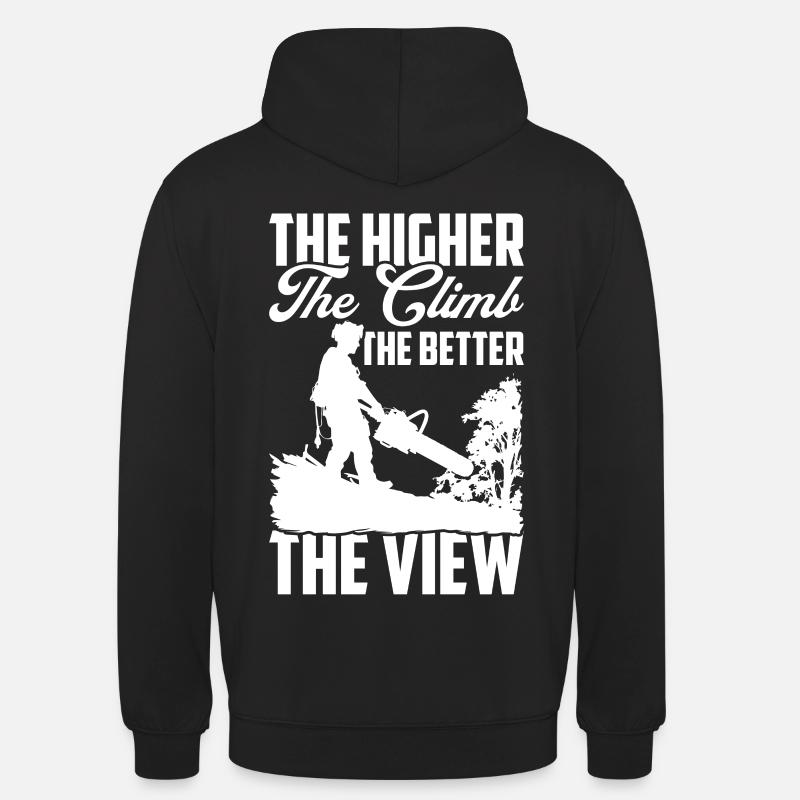 Arborist Baumpfleger Baumkletterer Baumklettern - Unisex Hoodie - Schwarz