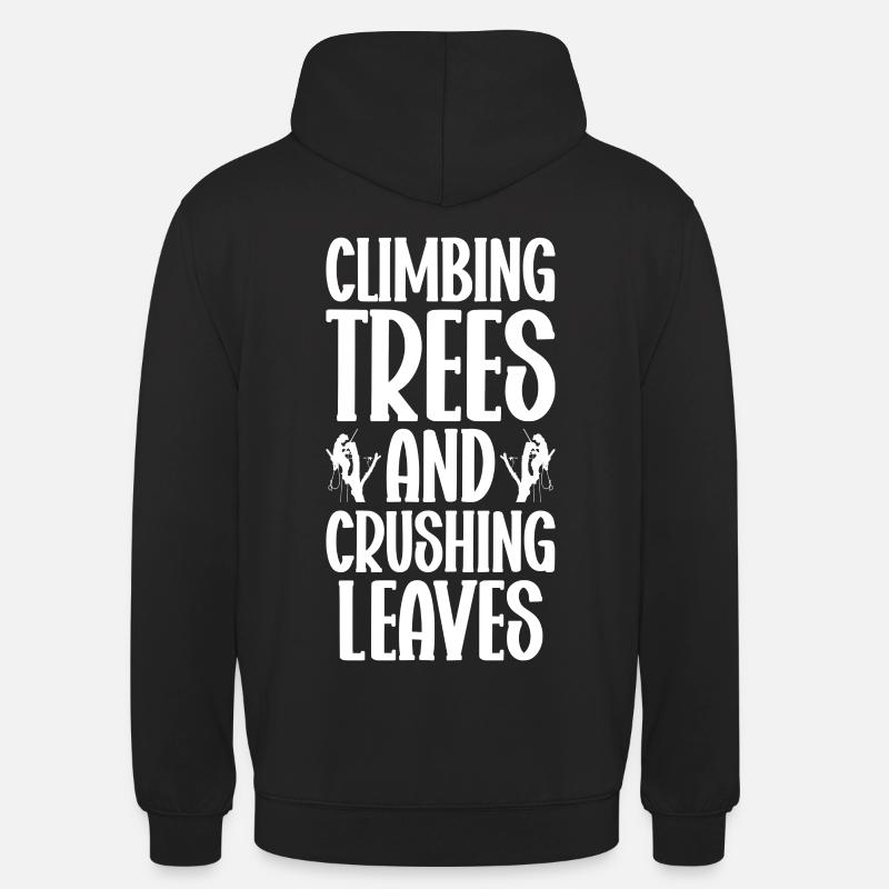 Arborist Baumpfleger Baumkletterer Baumklettern - Unisex Hoodie - Schwarz