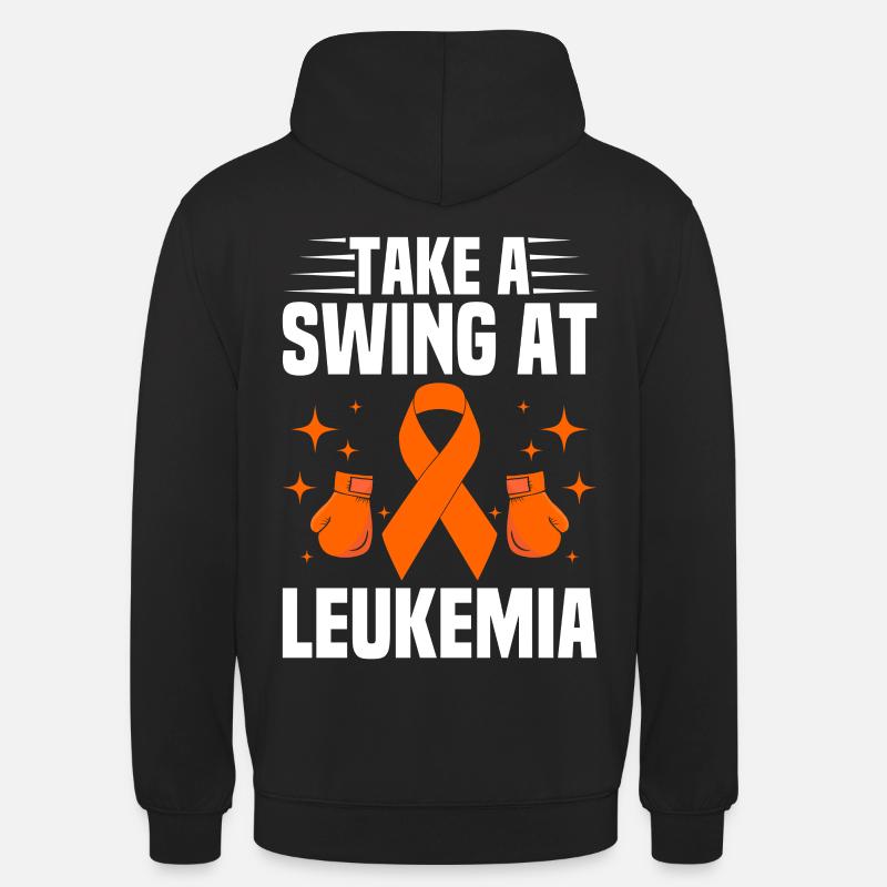 Leukämie Bewusstsein Blutkrebs Bekämpfung - Unisex Hoodie - Schwarz