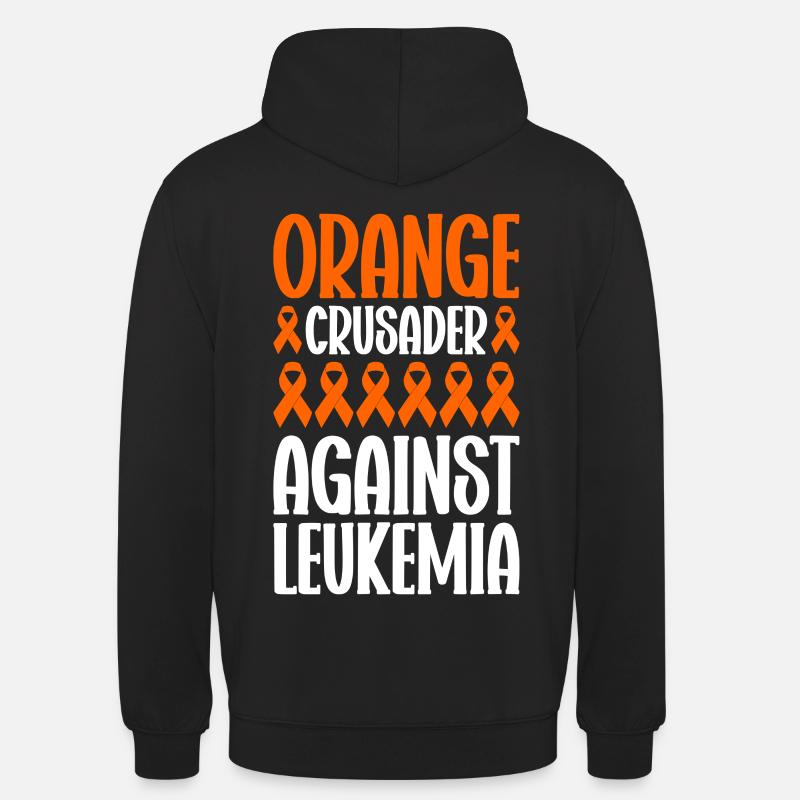 Leukämie Bewusstsein Blutkrebs Bekämpfung - Unisex Hoodie - Schwarz