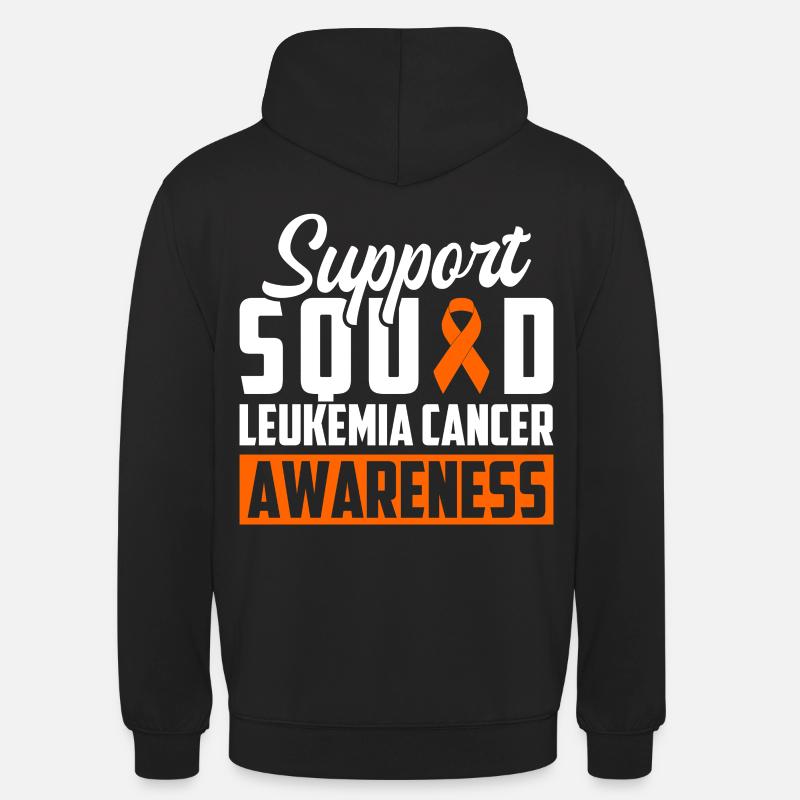 Leukämie Bewusstsein Blutkrebs Bekämpfung - Unisex Hoodie - Schwarz