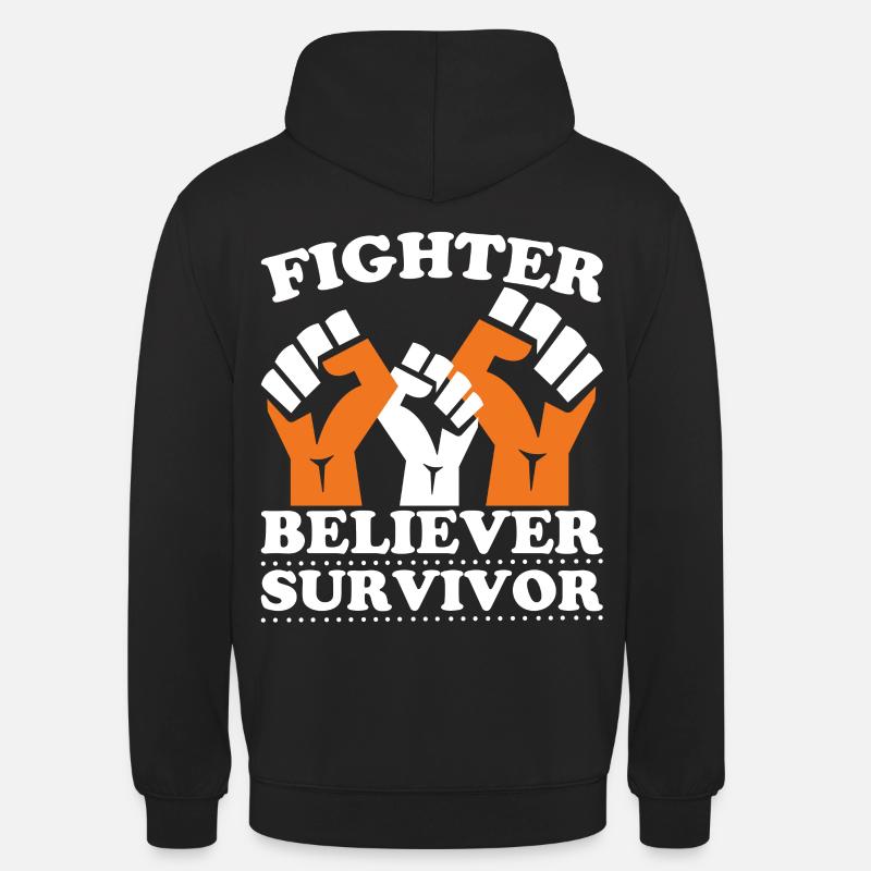 Leukämie Bewusstsein Blutkrebs Bekämpfung - Unisex Hoodie - Schwarz