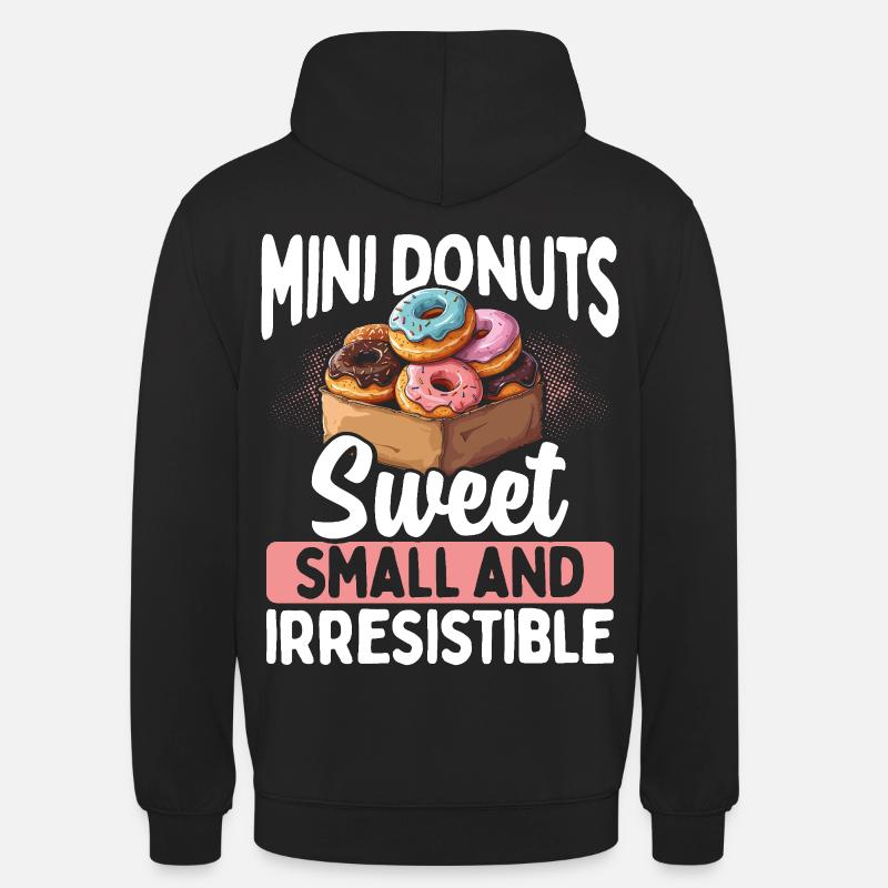 Beignets Beignets - Sweat-shirt à capuche unisexe - noir