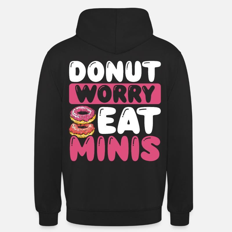 Beignets Beignets - Sweat-shirt à capuche unisexe - noir