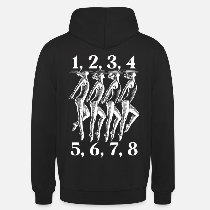 Synchronschwimmen Synchro Schwimmer - Unisex Hoodie - Schwarz