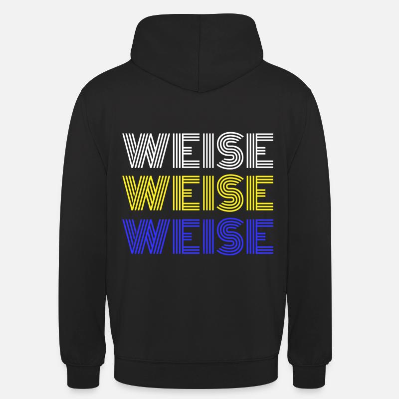 Klugscheisser Klugscheißer Klugscheiser - Unisex Hoodie - Schwarz