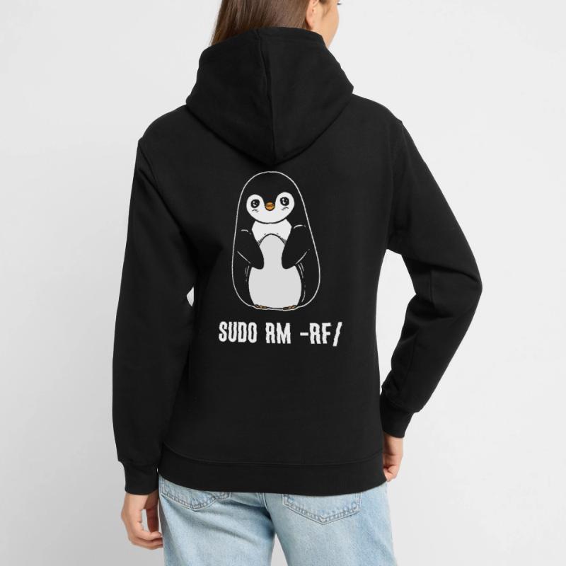 sudo rm rf / Programmeur informatique Linux Sweat-shirt à capuche unisexe
