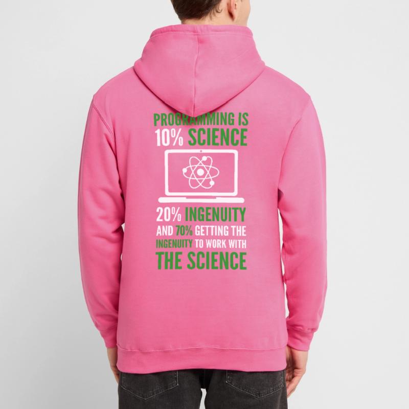La programmation est Science Computer Developer Coding Sweat-shirt à capuche unisexe