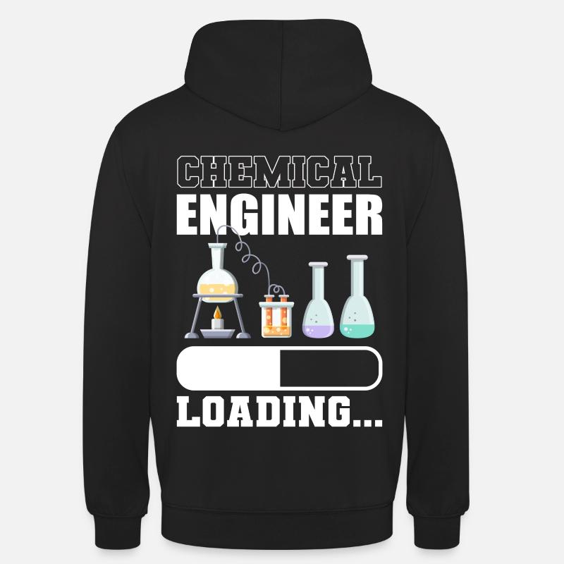 Future Chemical Engineer Loading Chemist - Unisex Hoodie - black