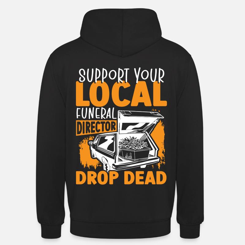 Undertaker Undertaker Morgue - Sweat-shirt à capuche unisexe - noir