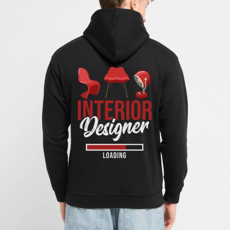 Interior Designer Loading Interior Design Unisex Hoodie