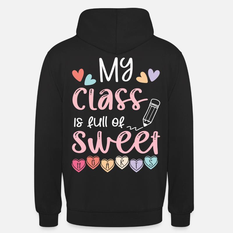 Cadeau de l’enseignant - Sweat-shirt à capuche unisexe - noir