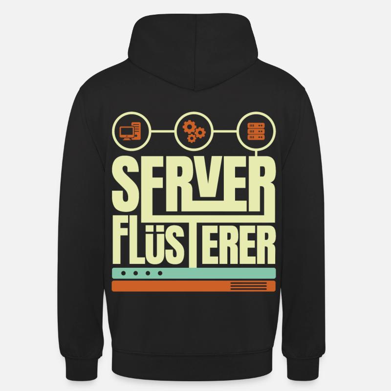 Sysadmin Cadeau réseau - Sweat-shirt à capuche unisexe - noir