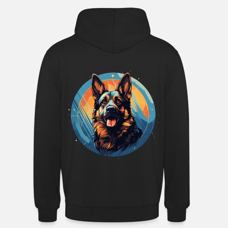 Deutscher Schäferhund - Unisex Hoodie - Schwarz