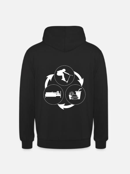 Freestyle Scooter - Unisex Hoodie - black