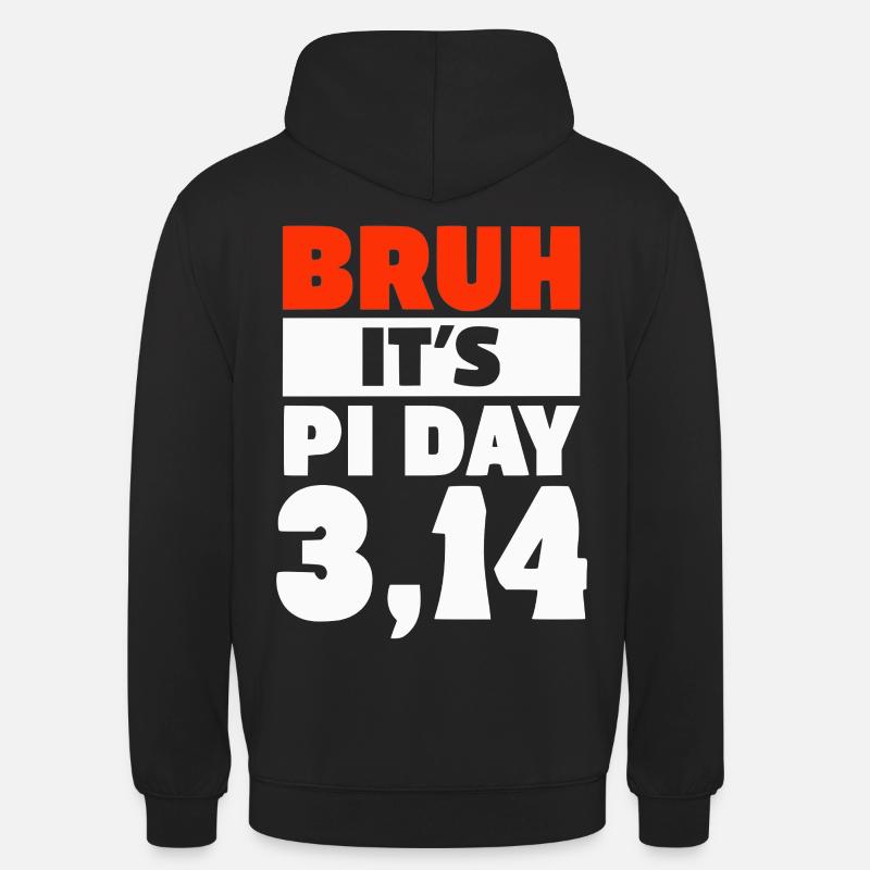 Bouillon Pi Day - Sweat-shirt à capuche unisexe - noir