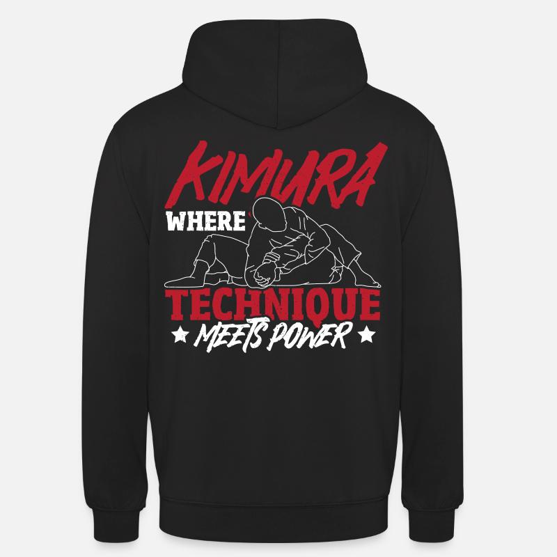 Grappling, Jiu-Jitsu-Kampfsport, Kimura - Unisex Hoodie - Schwarz