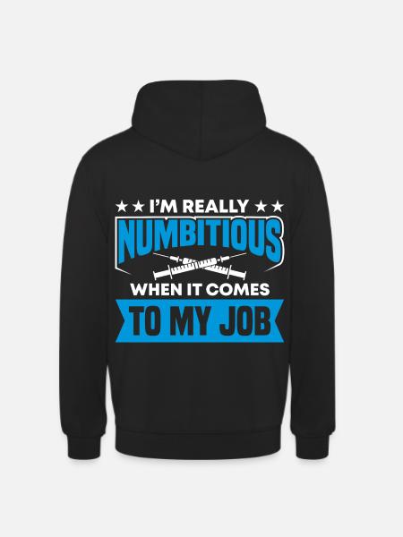 Anesthesia Anesthesia Technician Anesthesiologist - Unisex Hoodie - black