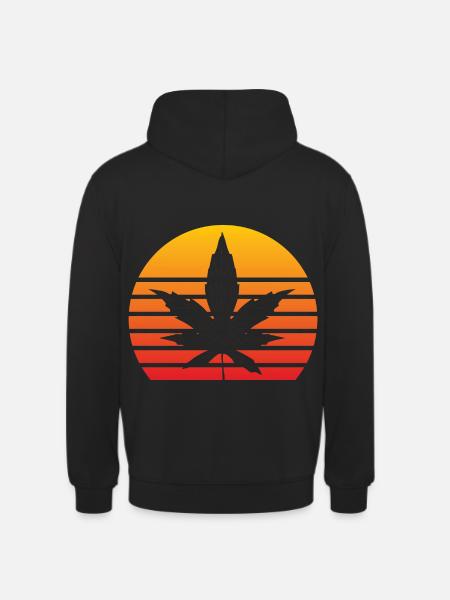 Weed Cannabis - Unisex Hoodie - black