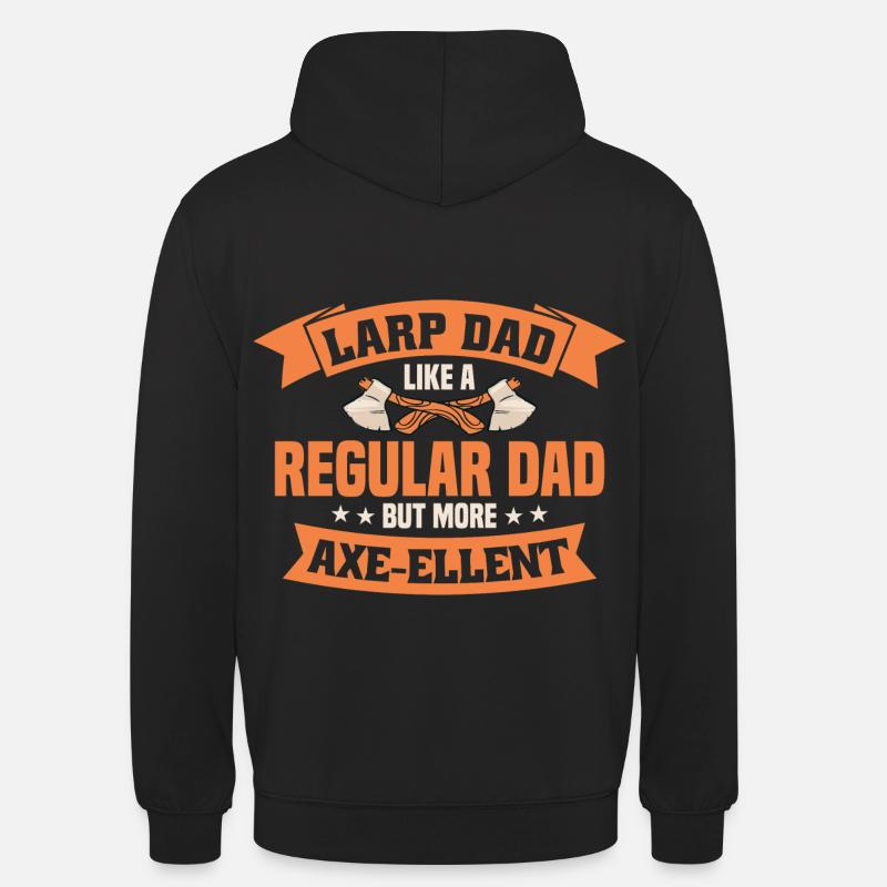 LARP Live-Action-Rollenspiel - Unisex Hoodie - Schwarz