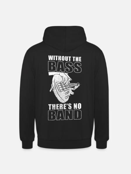 Basse Bassiste - Sweat-shirt à capuche unisexe - noir