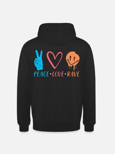 Rave - Unisex Hoodie - black