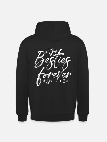 Besties forever - Unisex Hoodie - black