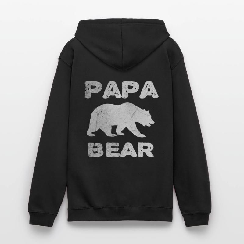 Papa Bär - Geschenk Vatertag oder Geburtstag Unisex Hoodie