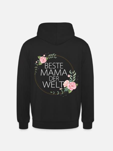 Beste Mama der Welt - Unisex Hoodie - Schwarz