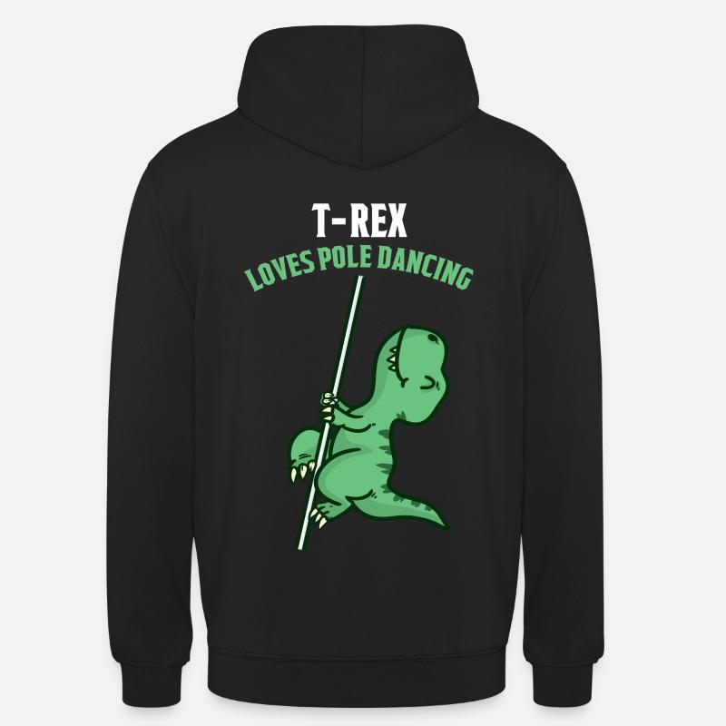 Danse de pole dance - Sweat-shirt à capuche unisexe - noir