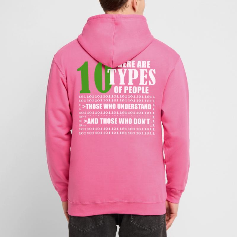 Binary Code Funny Programmer Saying Coding Unisex Hoodie