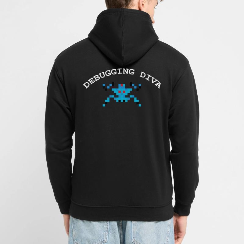 Debugging Diva Coding Debugger Hacker Unisex Hoodie