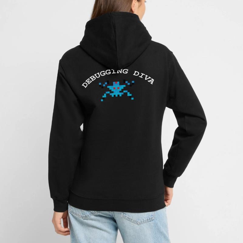 Debugging Diva Coding Debugger Hacker Unisex Hoodie