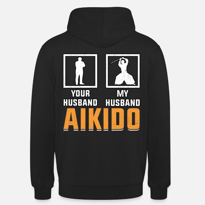 Aikido Ehemann - Unisex Hoodie - Schwarz