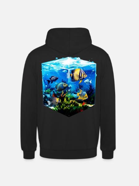 Angelfish - Unisex Hoodie - black