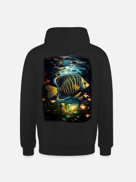 Angelfish - Unisex Hoodie - black