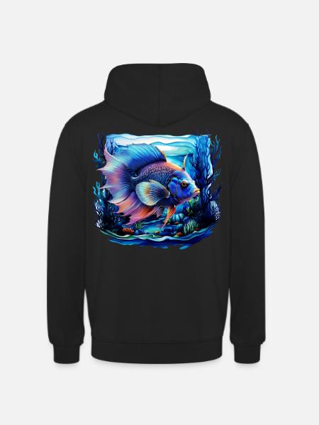Angelfish - Unisex Hoodie - black