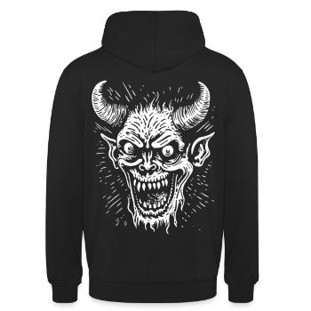 Freaking Weird - Unisex Hoodie - black - Back - Michal (187cm)