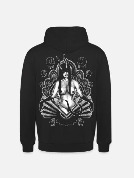 Dämonenmädchen - Schwarze Version - Unisex Hoodie - Schwarz