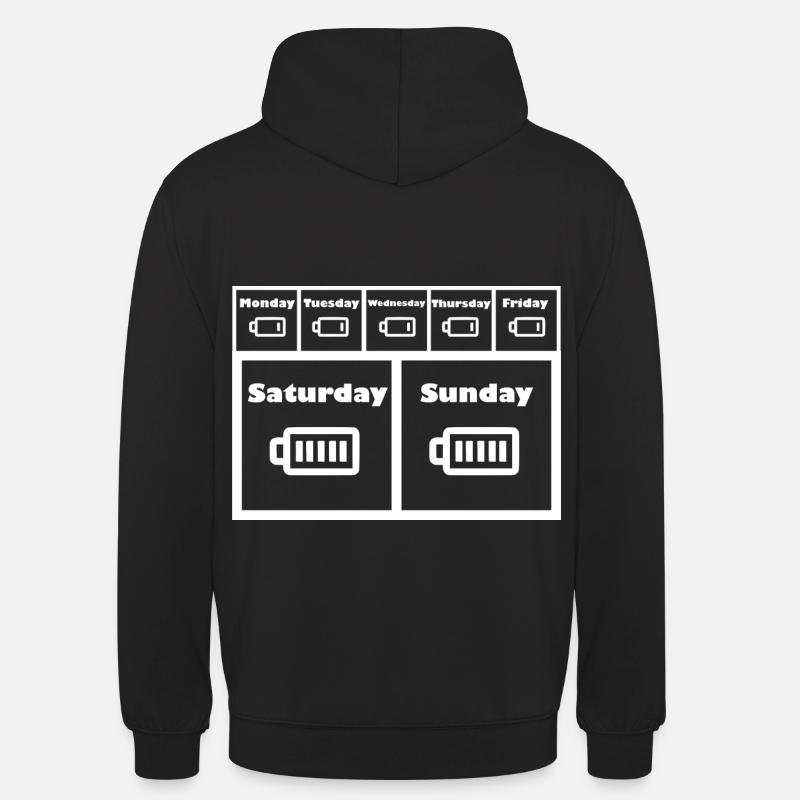 Endlich Wochenende - Unisex Hoodie - Schwarz