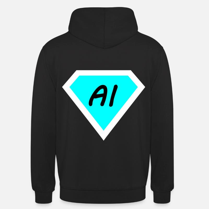Die künstliche Computer Technik - Unisex Hoodie - Schwarz