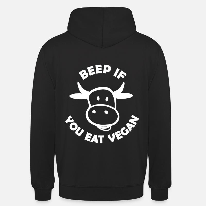 Vegans and vegetarians - Unisex Hoodie - black